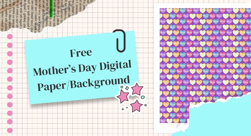 Read more about the article Free Mother’s Day Digital Paper/Background